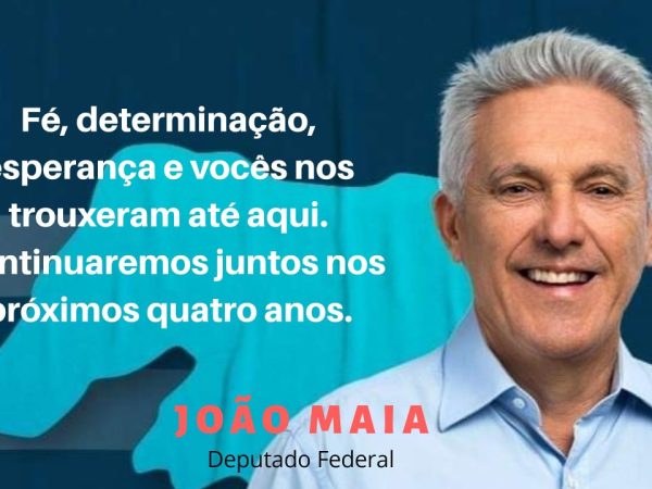 Deputado federal e presidente estadual do PR, João Maia — Crédito: Divulgação