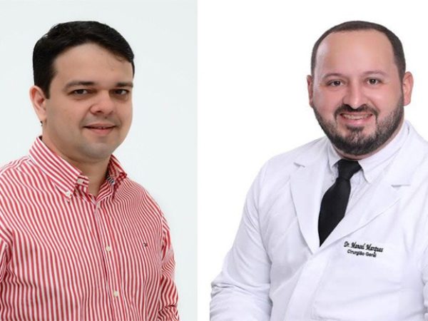 Médicos parelhenses Dr. Tiago Almeida e Dr. Manoel Marques — Foto: Reprodução