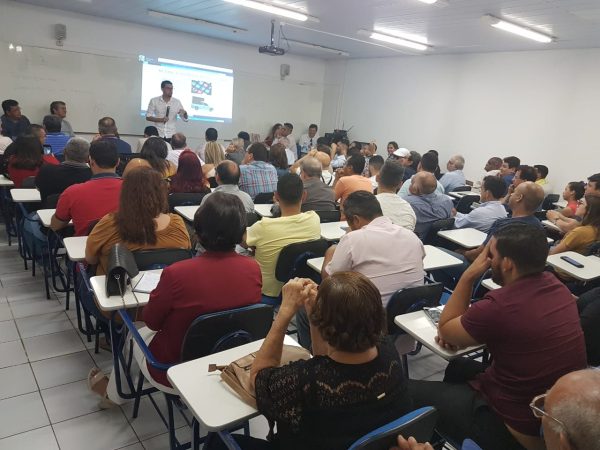 Mais de 80 pré-candidatos a vereador da capital participaram do evento — Foto: Divulgação