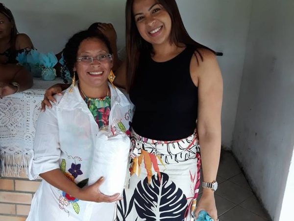 Aninha e Rosário estão defendendo o nome de Irmã Lila em Canguaretama — Foto: Divulgação