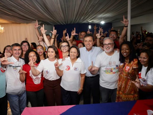 Fátima Bezerra relembrou a trajetória de Samanda destacando a competência e dedicação da petista. — Foto: Divulgação