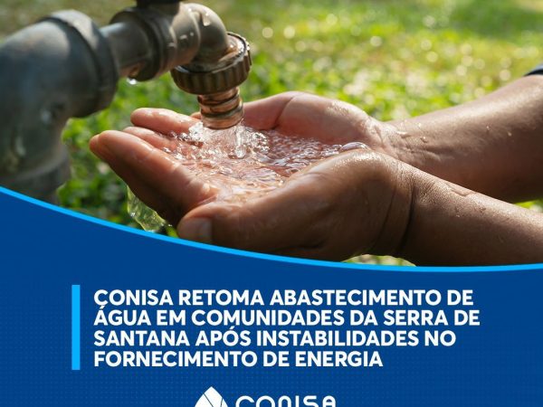 O Conisa atua no fornecimento de água a comunidades rurais da Serra de Sant'Ana. — Foto: Divulgação