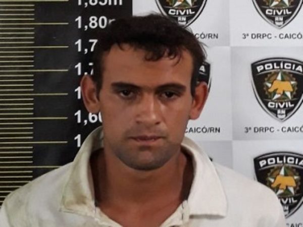 O homem é suspeito de atuar na cidade de Caicó — Foto: PC/RN.