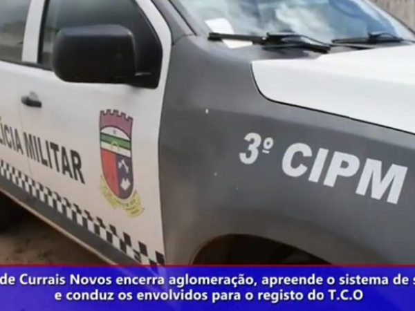 Responsáveis foram conduzidos à Delegacia de Polícia Civil da cidade de Caicó — Foto: PM RN