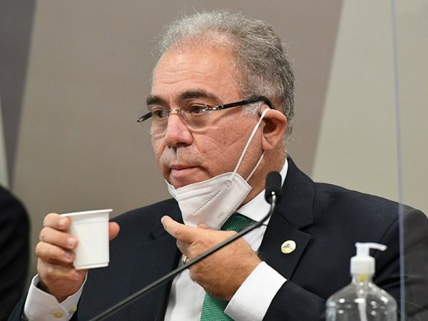 Ministro da Saúde esteve na capital paulista nesta sexta (11) para inauguração de leitos de Covid em parceria com a Prefeitura de SP — Foto: Reprodução