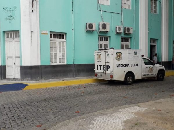 Sede do Instituto Técnico-Científico de Perícia (Itep-RN), no bairro da Ribeira, em Natal. — Foto: Klênyo Galvão/Inter TV Cabugi