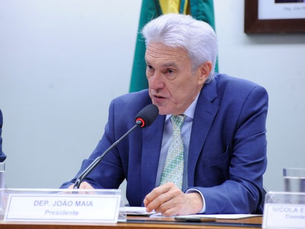 João Maia diz que vai fazer uma transição “em paz, construtiva” na saída do PL. — Foto: Cleia Viana/Câmara dos Deputados