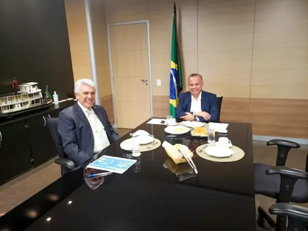 O parlamentar agradeceu ao presidente Jair Bolsonaro e o ministro potiguar Rogério Marinho. — Foto: Divulgação