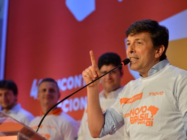 Partido NOVO teve João Amoêdo como candidato à presidência da República (Foto: Rovena Rosa)