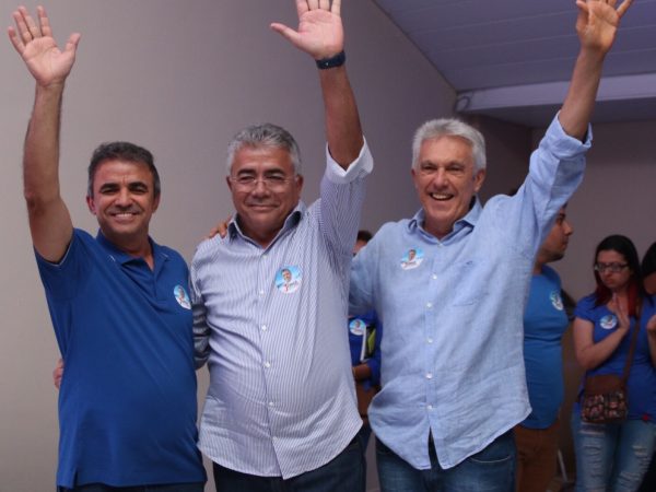 O candidato a deputado federal prestigiou reunião da candidatura Jorge do Rosário (Foto: Divulgação)