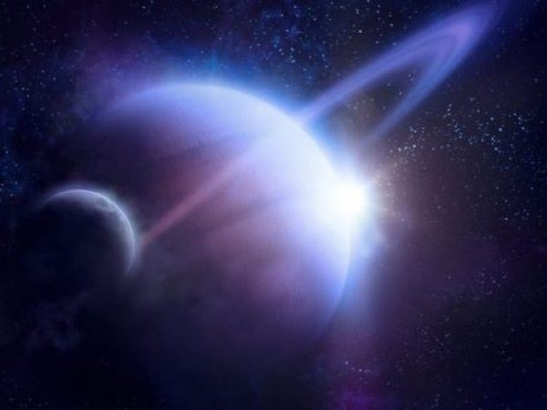 Alinhamento dos planetas Júpiter e Saturno vai ocorrer na noite de hoje e poderá ser visto a olho nu. — Foto: Correio Brasiliense