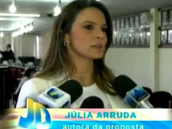 Vereadora de Natal, Júlia Arruda (PDT) - Reprodução/TV Ponta Negra
