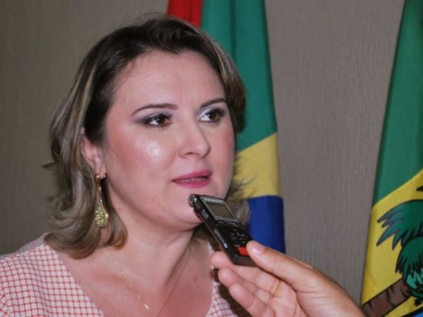 Ex-prefeita de Santana do Matos Lardjane Ciríaco de Araújo Macedo — Foto: © Reprodução