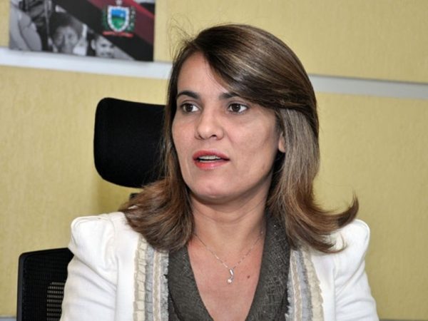 A secretária de Administração da Paraíba, Livânia Farias, pediu exoneração do cargo após ser presa — Foto: Reprodução/Governo da PB