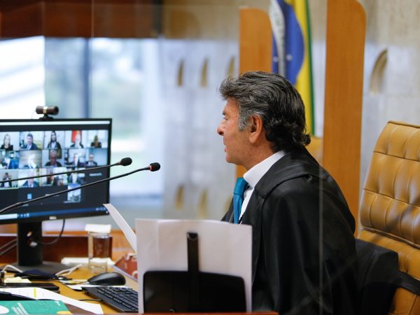 Fonte ligada a Luiz Fux garantiu que a presidência do STF não vai se manifestar publicamente sobre o caso. — Foto: Fellipe Sampaio/STF