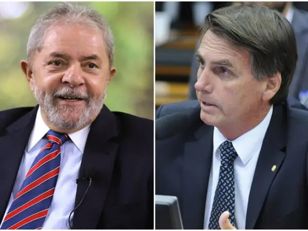 Ex-presidente tem 24% e deputado soma 23% das intenções de voto (Ricardo Stuckert/Instituto Lula - Alex Ferreira/Câmara dos Deputados)