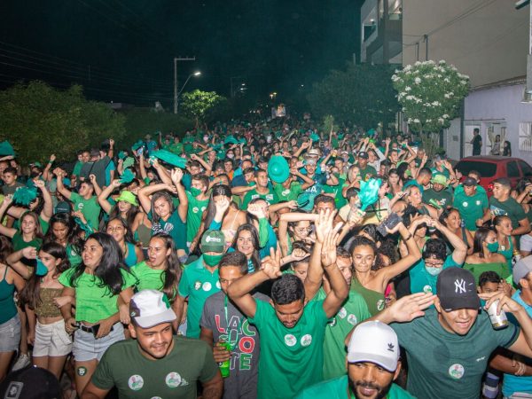 A movimentação foi considerada a maior de todos os tempos na política de Carnaúba dos Dantas — Foto: Divulgação