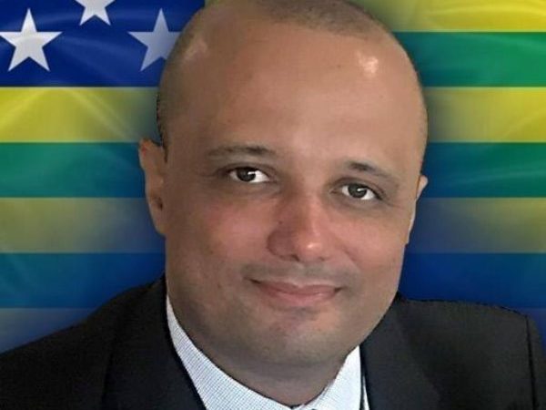 Major Vitor Hugo (PSL-GO), de 41 anos, será o líder do governo na Câmara a partir de fevereiro — Foto: Reprodução/Twitter