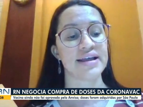 Secretária adjunta de Saúde do RN, Maura Sobreira — Foto: Reprodução/Inter TV Cabugi
