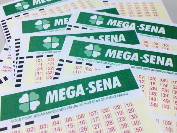 Aposta única da Mega-Sena custa R$ 3,50 — Foto: Heloise Hamada/G1