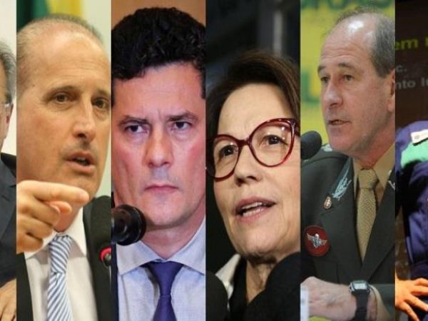 Ministros indicados pelo presidente eleito Jair Bolsonaro — Foto: Edição / Agência Brasil