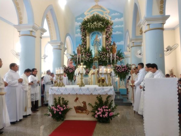 Missa Solene da Festa de Nossa Senhora da Conceição, padroeira de Jardim do Seridó — Foto: A Fonte Imagens