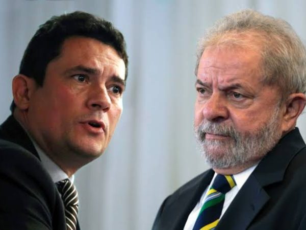 Pré-candidato à presidência Sergio Moro rebateu uma publicação do ex-presidente Lula. — Foto: Reprodução