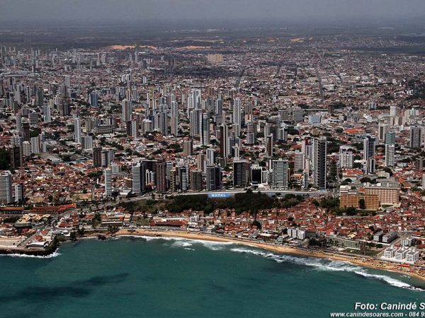 Imagem aérea de Natal (Foto: Canindé Soares)