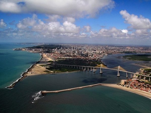 Vista aérea da capital do Rio Grande do Norte — Foto: Canindé Soares (Arquivo)