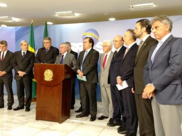 O presidente  Michel Temer fala sobre a alterações na proposta da reforma Previdência Valter Campanato/Agência Brasil