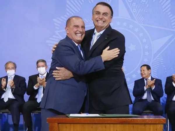 Onyx Lorenzoni foi nomeado novo ministro do Trabalho e Previdência pelo presidente Jair Bolsonaro. — Foto: Isac Nóbrega/PR