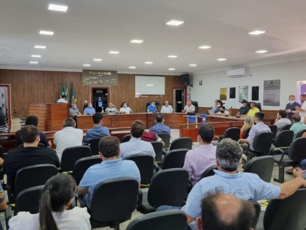 A apresentação ocorreu na Câmara Municipal de Caicó. — Foto: Divulgação
