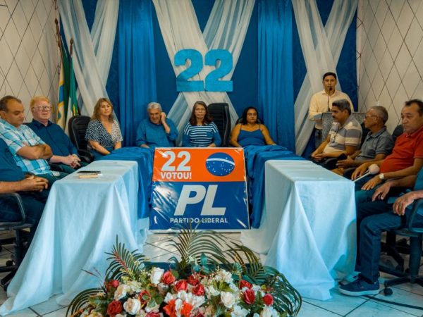 Todos os pré-candidatos de oposição do município prestigiaram o evento do PL — Foto: Divulgação