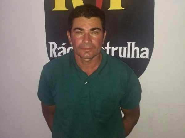 Pedreiro Marcondes Gomes da Silva foi preso no litoral potiguar — Foto: PM/Divulgação