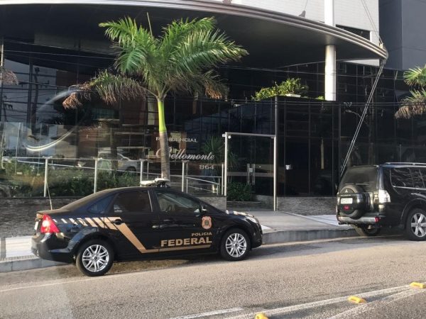 A PF prendeu no edifício Bellomonte em Natal, o ex-ministro do Turismo, Henrique Eduardo Alves - Divulgação