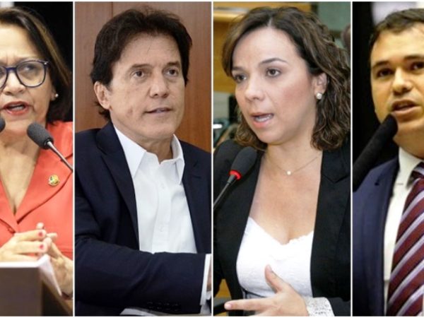 Fátima Bezerra, Robinson Faria, Larissa Rosado e Beto Rosado foram alguns dos beneficiados com recursos da JBS - Reprodução