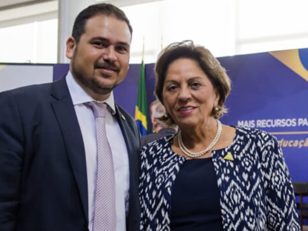 Prefeita de Mossoró, Rosalba Ciarlini e o deputado federal, Beto Rosado (Foto: Divulgação)