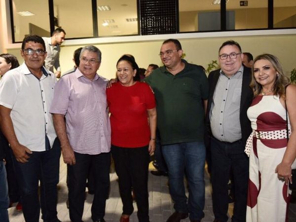 O ato de inauguração foi comandado pela governadora do estado do Rio Grande do Norte, a Professora Fátima Bezerra — Foto: Elisa Elsie.