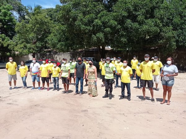 Mais de 20 agentes atuaram em diferentes pontos de Tibau do Sul. — Foto: Divulgação