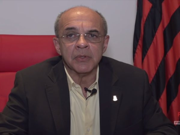 Presidente do Flamengo Eduardo Bandeira de Mello - Reprodução/Fla TV