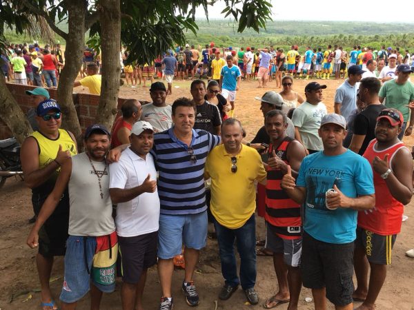 Rogério Marinho na Festa do Trabalhador realizada em Maxaranguape (Foto: Divulgação)