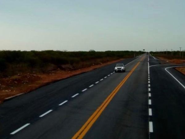 As estradas fazem parte do plano de interiorização da economia do Governo do RN — Foto: Governo Cidadão
