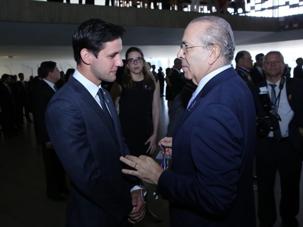Rafael Motta e o secretário-geral do Ministério das Relações Exteriores, Marcos Galvão - Divulgação