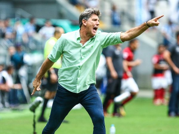 Renato Gaúcho ficará hospitalizado até segunda-feira — Foto: Lucas Uebel/Grêmio FBPA/Arquivo