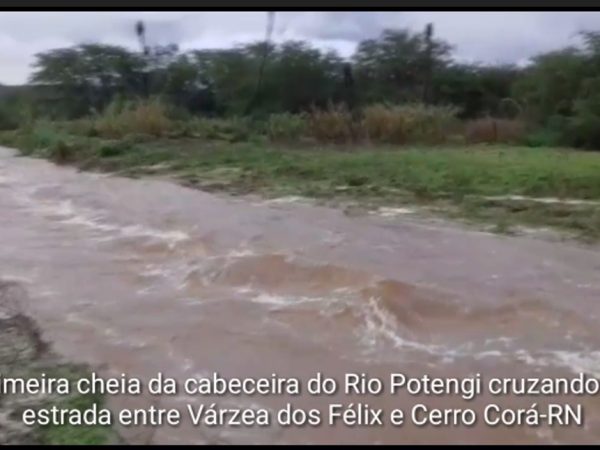 Rio Potengi em Cerro Corá (Foto: Reprodução/Djaildo.com)