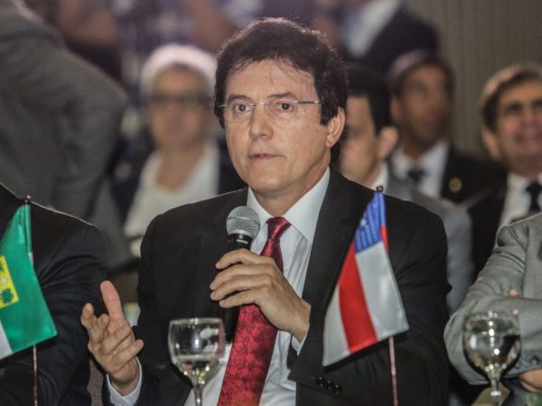 Robinson Faria durante Encontro de Governadores do Brasil pela Segurança (Foto: Divulgação/Assecom-RN)