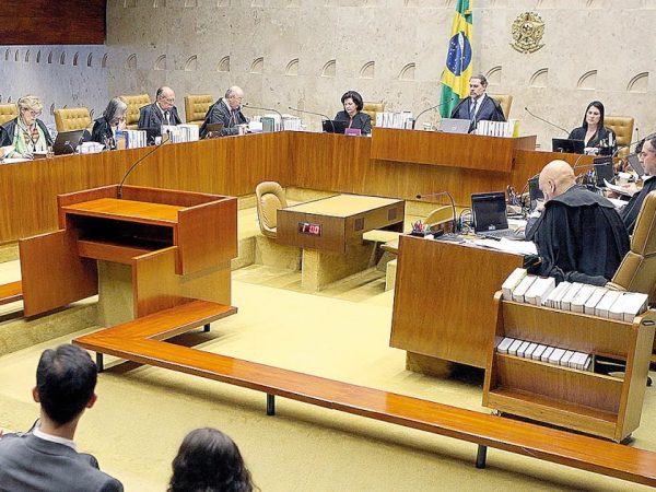 Plenário do Supremo Tribunal Federal, sob a presidência de Dias Toffoli (Foto: Nelson Júnior / STF)
