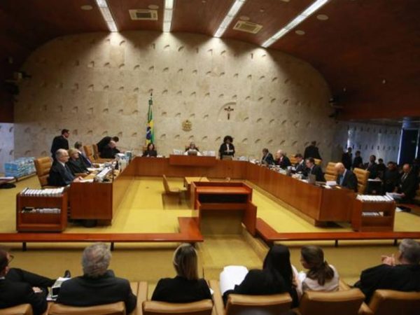 Sessão do Supremo Tribunal Federal (STF) (Foto: André Dusek/Estadão)