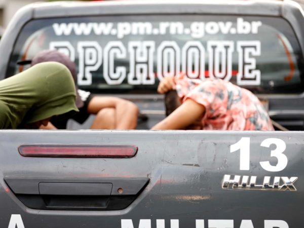 A Polícia Militar segue atuando diuturnamente para servir e proteger à população potiguar. — Foto: Sandro Menezes