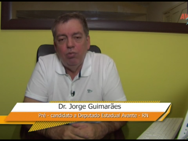 Advogado e pré-candidato a deputado estadual, Dr. Jorge Guimarães (Foto: Reprodução)